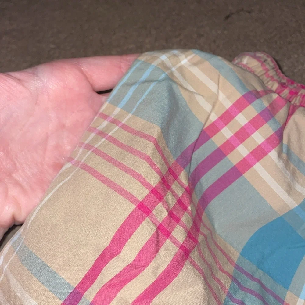 TNA neutral plaid boxer shorts